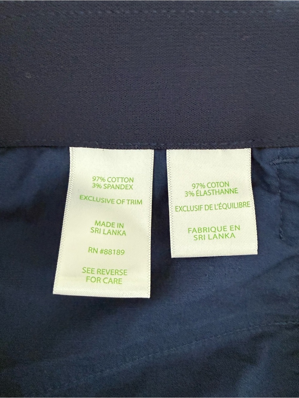 Lilly Pulitzer Kelly Stretch Pants High Tide Navy She’s Got Sol NWT Size 6 - Picture 5 of 8